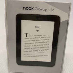 New Barnes & Noble Nook GlowLight 4e Model BNRV1000 eReader 6" Touchscreen 8GB