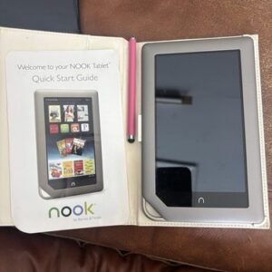 Barnes & Noble NOOK Tablet 9 in 32GB Wi‑Fi Gray w/ Case & Quick Start Guide