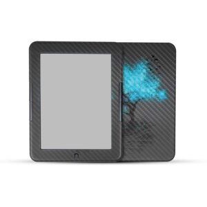 Mighty Skins Carbon Fiber Tablet Skin Compatible Nook Glowlight 4E - - 3M Vinyl