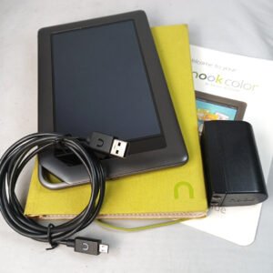 Barnes & Noble Nook Color BNRV200 7” eReader Tablet WiFi USB Cable Bundle