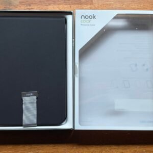 Barnes & Noble Nook Color Tablet Protective Cover - Black Magnetic Case Stand