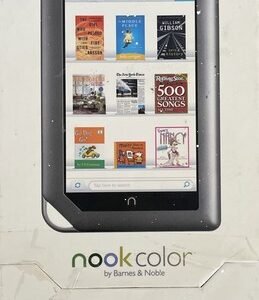 Barnes And Noble Nook Color Model BNRV200 New Sealed Complete