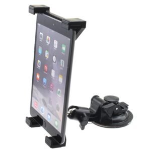 Car Mount Dash Windshield Holder Rotating Cradle Dock Heavy Duty for Tablets