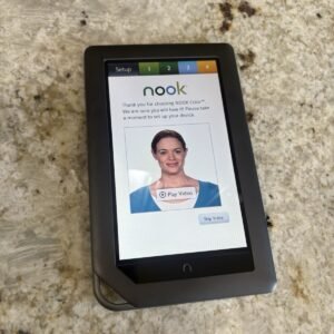 Barnes & Noble Nook Color Tablet 7” Gray Wi-Fi Model #BNRV200 Tested