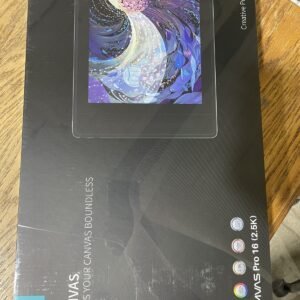 Huion KAMVAS PRO 16 2.5K QLED Drawing Tablet Display, sealed