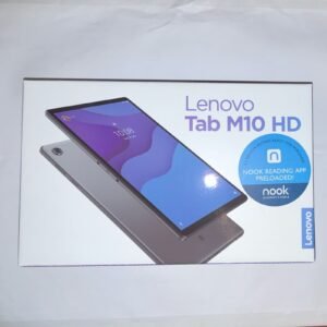 Nook branded Lenovo Tab Series Model Tab M10 HD bundled with case and cables