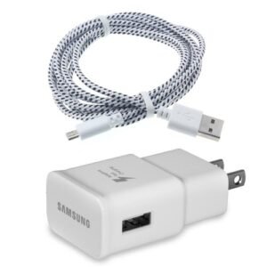 FAST HOME CHARGER 6FT USB CABLE QUICK POWER ADAPTER TRAVEL for PHONES & TABLETS