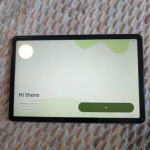 Google Pixel Tablet 128GB, Wi-Fi, 10.95in - Hazel, Chipped Corner, Works Perfect
