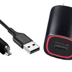 Home Charger 2.4A 6ft Cable Micro USB Wall Power Adapter Cord Rapid for Tablets