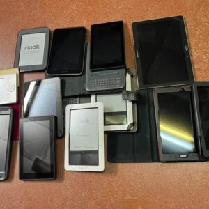 Lot of 13 Mixed eReaders & Tablets Samsung Nook Kindle For Parts/Repair AS-IS