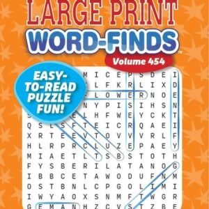 Large Print Word Finds- Word Search Puzzle Book