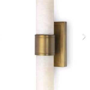 HomeScapes Wall Sconce Indoor Light Fixture Gold/White MPN ASN XDL2026010500006