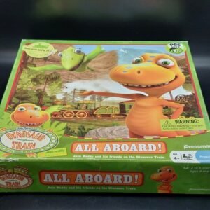 Dinosaur Train All Aboard Game PBS Kids 2010 Pressman missing 2 mover stands