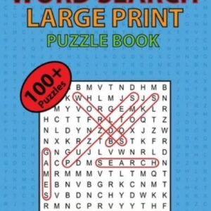 Word Search Large Print Puzzle Book - 100 plus puzzles (Volume) - Sutter, Martin