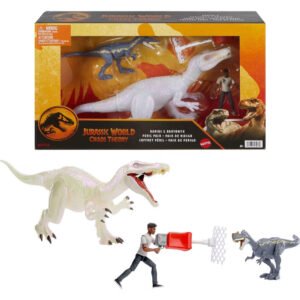Jurassic World Chaos Theory: Darius & Baryonyx & Monolophosaurus Action