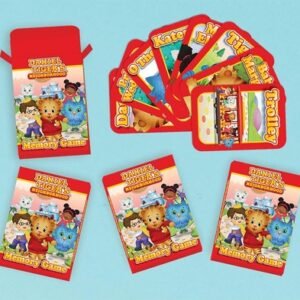 Daniel Tiger's Neighborhood PBS Kids Birthday Party Favor Memory Games