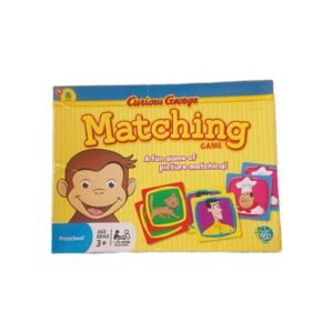 Curious George Matching Game PBS Kids 2010 MISSING One Match & Instructions