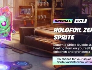 Battle Royale Holofoil Zero Point Sprite