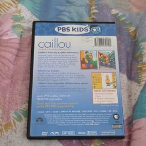 Caillou Train Trip & Other Adventures DVD PBS KIDS Interactive Games 2003 80m
