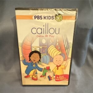 PBS Kids Caillou At Play DVD Interactive Games Character Bios Coloring Pages