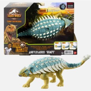 Jurassic World Camp Cretaceous Roar Attack Ankylosaurus Bumpy Action Figure NEW!