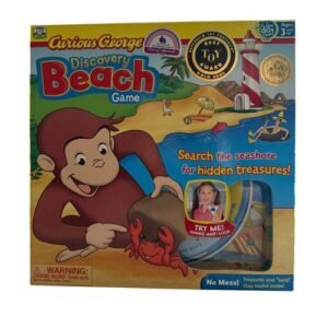 I Can Do That! Curious George Discovery Beach Game Kids Blue Scavenger Hunt Flaw
