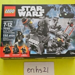 LEGO Star Wars: Darth Vader Transformation (75183) Brand New Sealed Retired