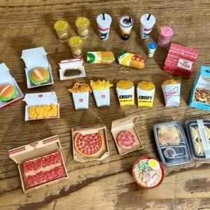 Zuru Mini Brands Fast Food Lot Of 26 Jack N Box, subway, pizza Hut, Cinnabon Etc