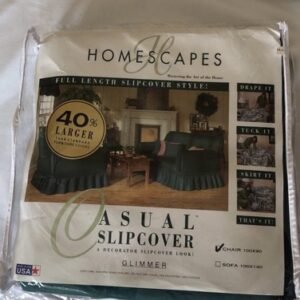 vintage Homescapes Casual Slipcover chair cover