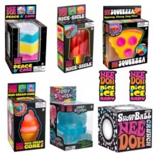 NeeDoh Nice Cube Squishy Stress Relief Toy Sensory Fidget ADHD Anxiety
