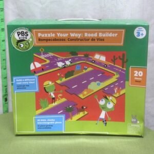 PBS KIDS Puzzle Your Way toy Road Builder Game connecting pieces 2014 creativity