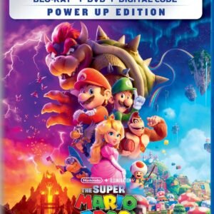 The Super Mario Bros. Movie Blu-ray Chris Pratt NEW
