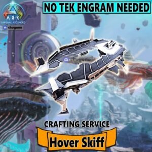 Ark Survival Ascended PVE NEW TEK HOVER SKIFF at Base 🚀 [Read Description]