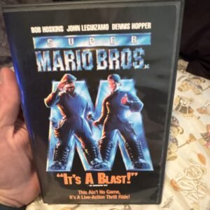 Hollywood Pictures Super Mario Bros. DVD Widescreen NTSC PG 104m Hoskins
