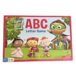 Super WHY! ABC Letter Game 2009 PBS Kids University Games COMPLETE Preschool
