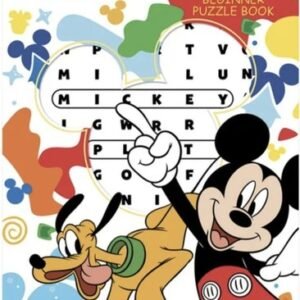 🎈 DISNEY JUNIOR🎈Beginner 🎈●MICKEY WORD SEARCH●🎈 Puzzle Book.