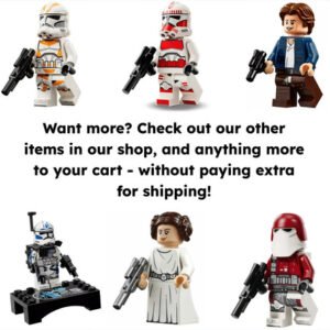 LEGO Star Wars Galactic Marine Clone Trooper Minifigure LOT of 10 75413 Tank NEW