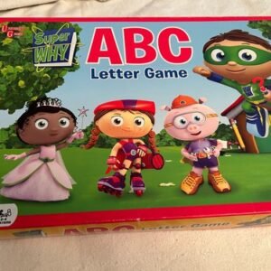 PBS Kids Super Why ABC Letter Board Game University Games 2012 Complete