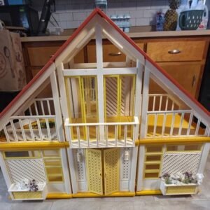 Vintage 1978 Barbie Doll Dream House A Frame Mattel