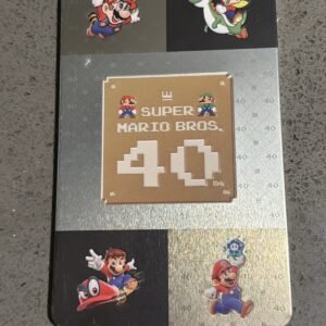 Sealed Nintendo Super Mario Bros. 40th Anniversary Collectible SteelBook Case