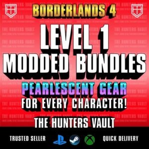 🔥BORDERLANDS 4✨WEAPONS MODDED LEVEL 1 ONE GEAR MODDED ✴️ GODMODE ✅PC-PS-XBOX✨
