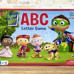 Super WHY ABC Letter Game University Games PBS Kids Preschool NEW Sealed 2012