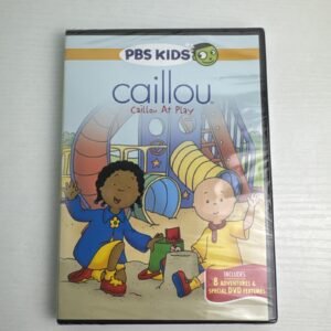 PBS Kids Caillou At Play DVD Interactive Game Character Bios Coloring New Sealed