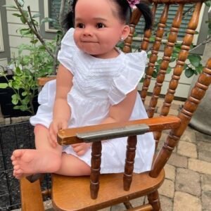 28in Toddler Girl Reborn Baby Doll Painted Kits Rooted Hair Unfinished DIY Gifts